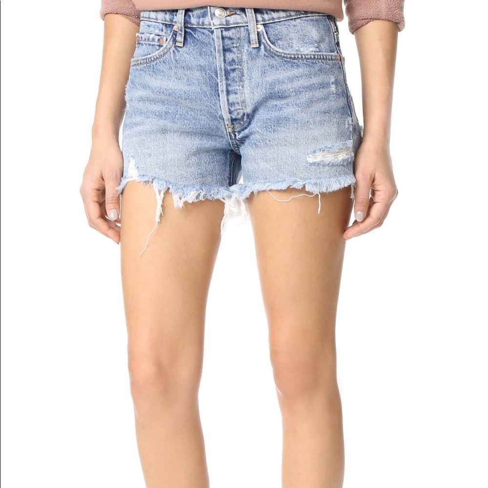 Agolde parker swap meet shorts 25 new